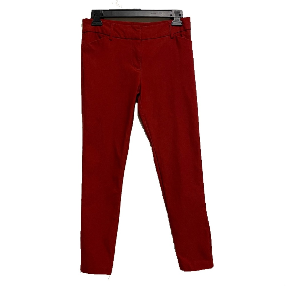 Wearever Women’s Sz M Orange Casual Pants Mid Rise